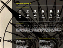 Tablet Screenshot of meridional.com.br